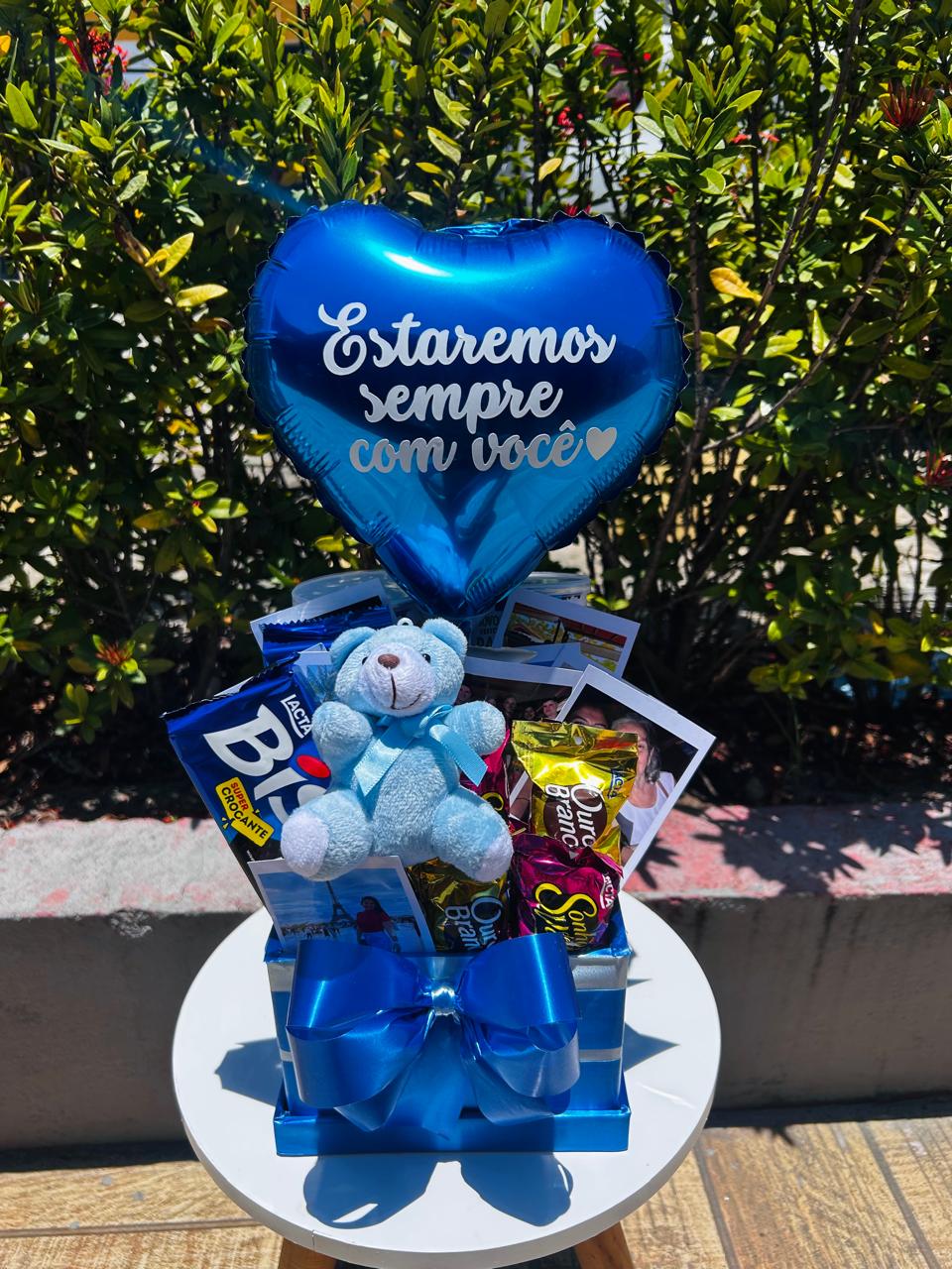 Caixa MDF + Balão Personalizado